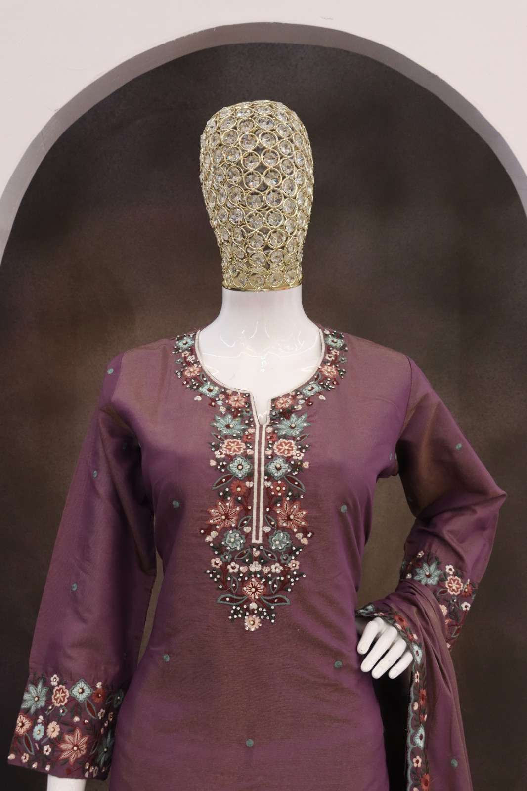10224 READYMADE COLLECTION SIMAR MULTI WORK PALAZZO SUIT FOR WEDDING TYPE OUTFIT SHOP NOW